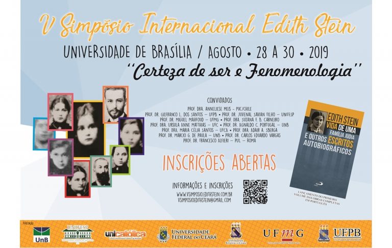 cartaz do V Simpósio Internacional Edith Stein